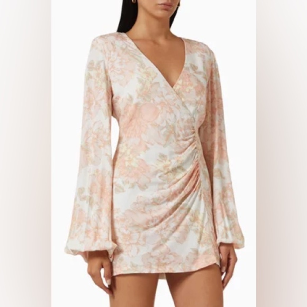 NWT REVOLVE RUMER Isola Mini Dress in Rayon Size M